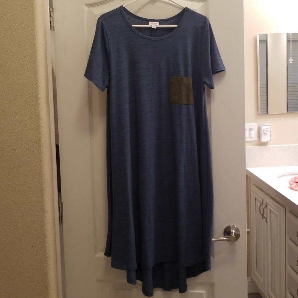 LulaRoe Carley dress w/pocket